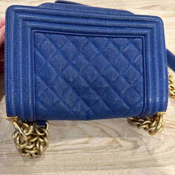 Chanel blue boy bag - Picture 8 of 16
